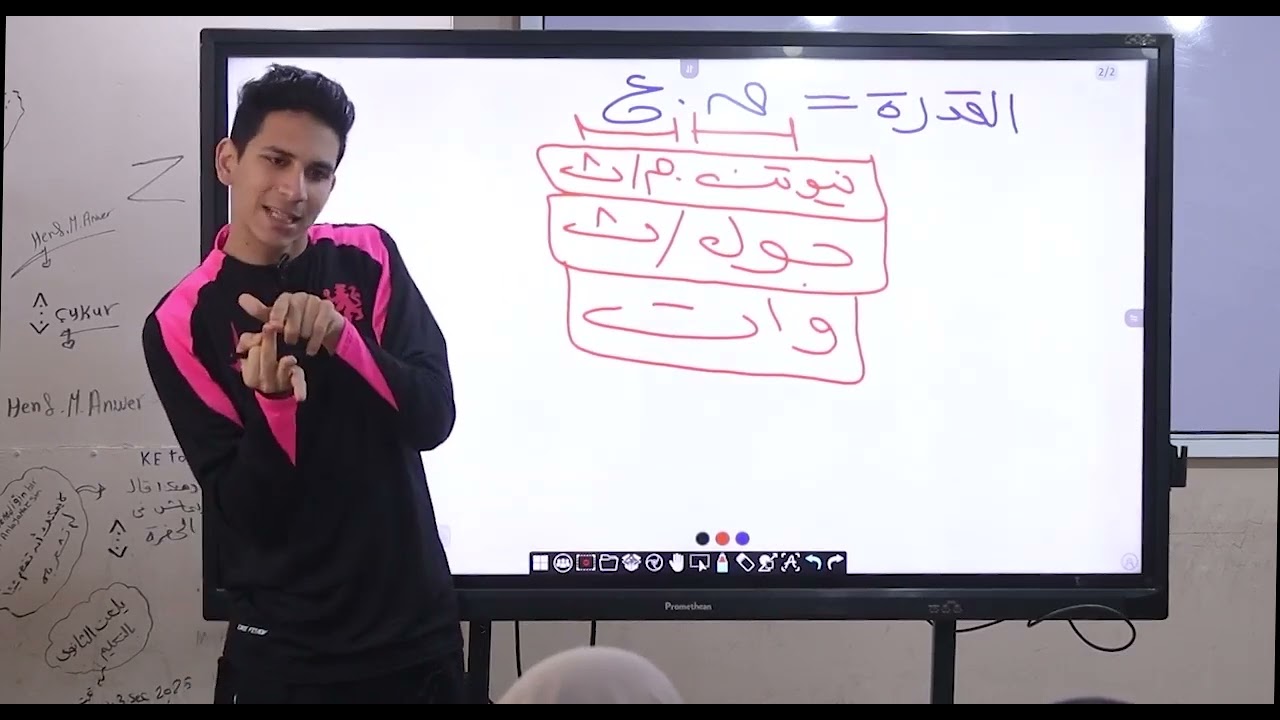 الصف الثالث الثانوي- ديناميكا : القدرة