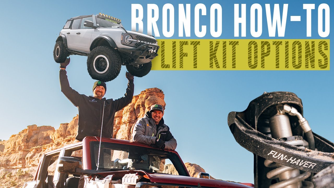 Руководство по Ford Bronco | Варианты лифт-комплектов