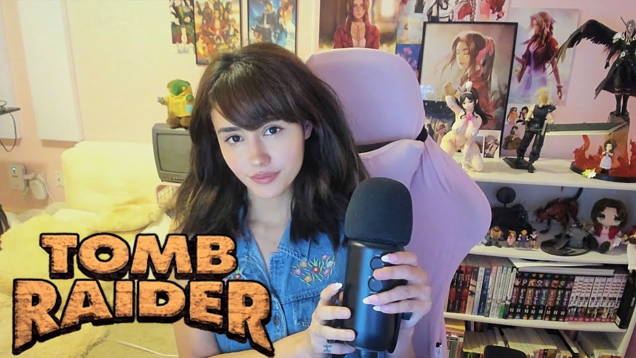 ASMR Playing Tomb Raider for the first time 🎮 (ps1 remaster)