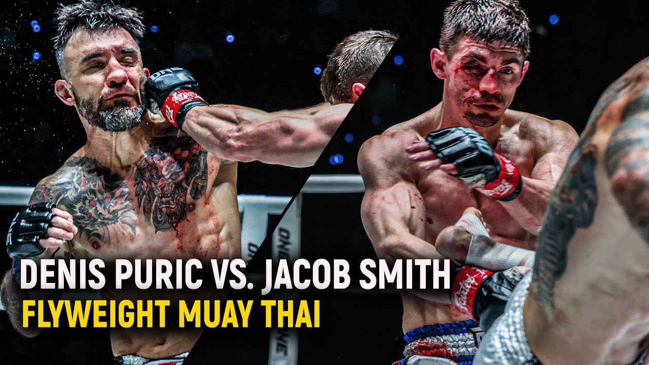 Chaotyczna walka Muay Thai 😱 Denis Puric kontra Jacob Smith | Pełna powt&oacute;rka walki