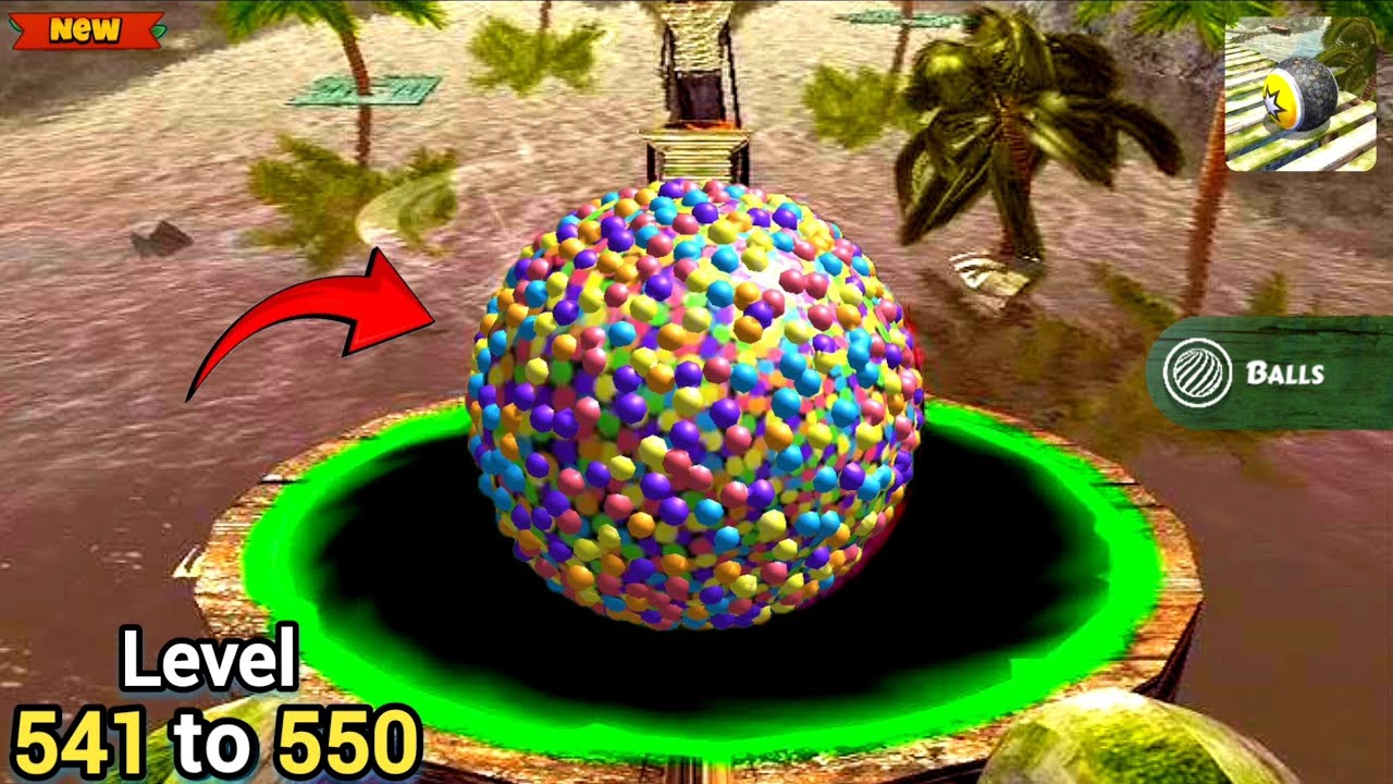 Rollance Adventure Balls, SpeedRun, Rollance Gameplay Level 541 to 550