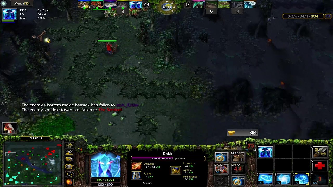 Dota 1 Kaldr  Game Play