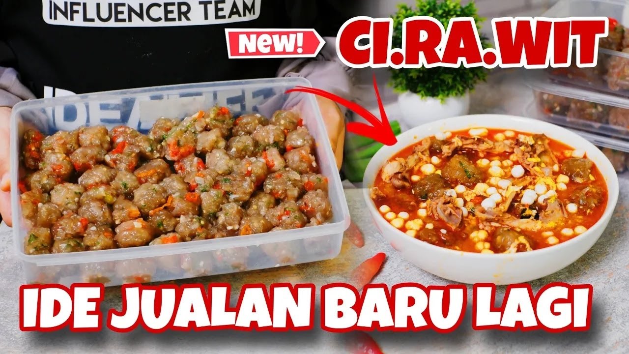 INI LEBIH ENAK DARI CIRAWANG || CIRAWIT PEDAS MANTAP BISA DIJUAL FROZEN JUGAAA | RESEP WAIS ALQORNI
