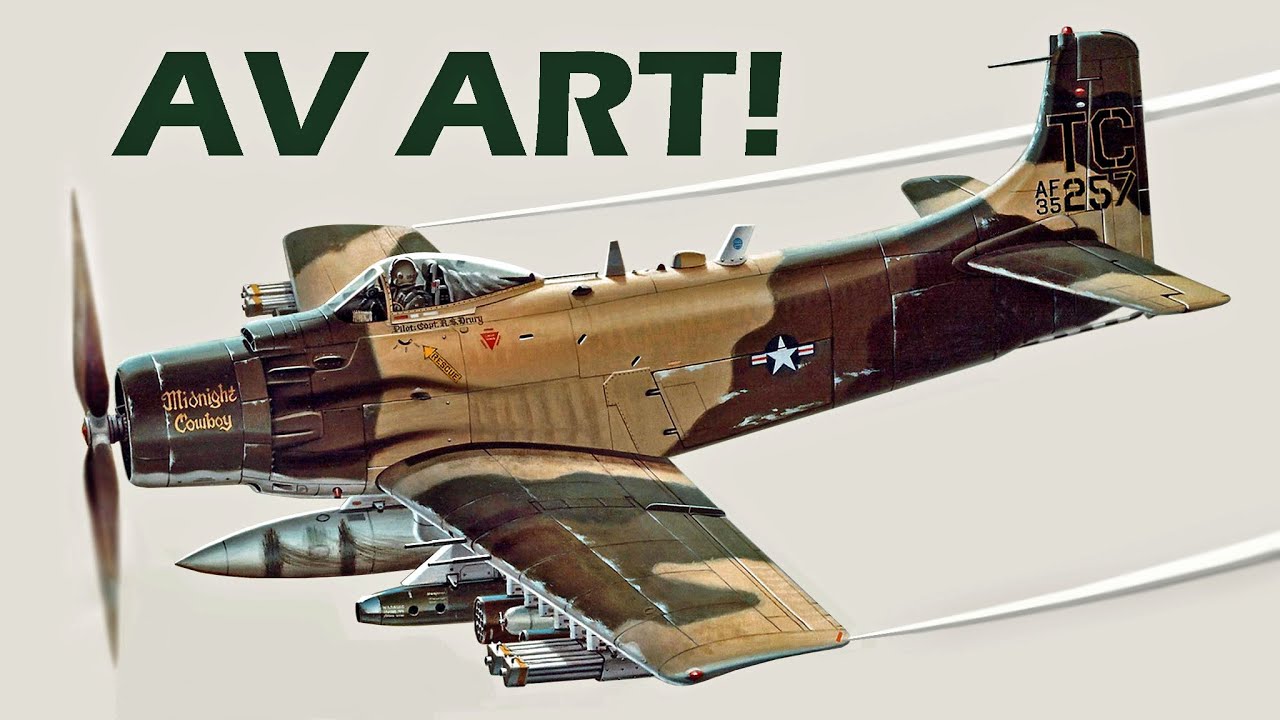 CREATING AVIATION ART: First of a new series giving you an inside look at painting airplanes!