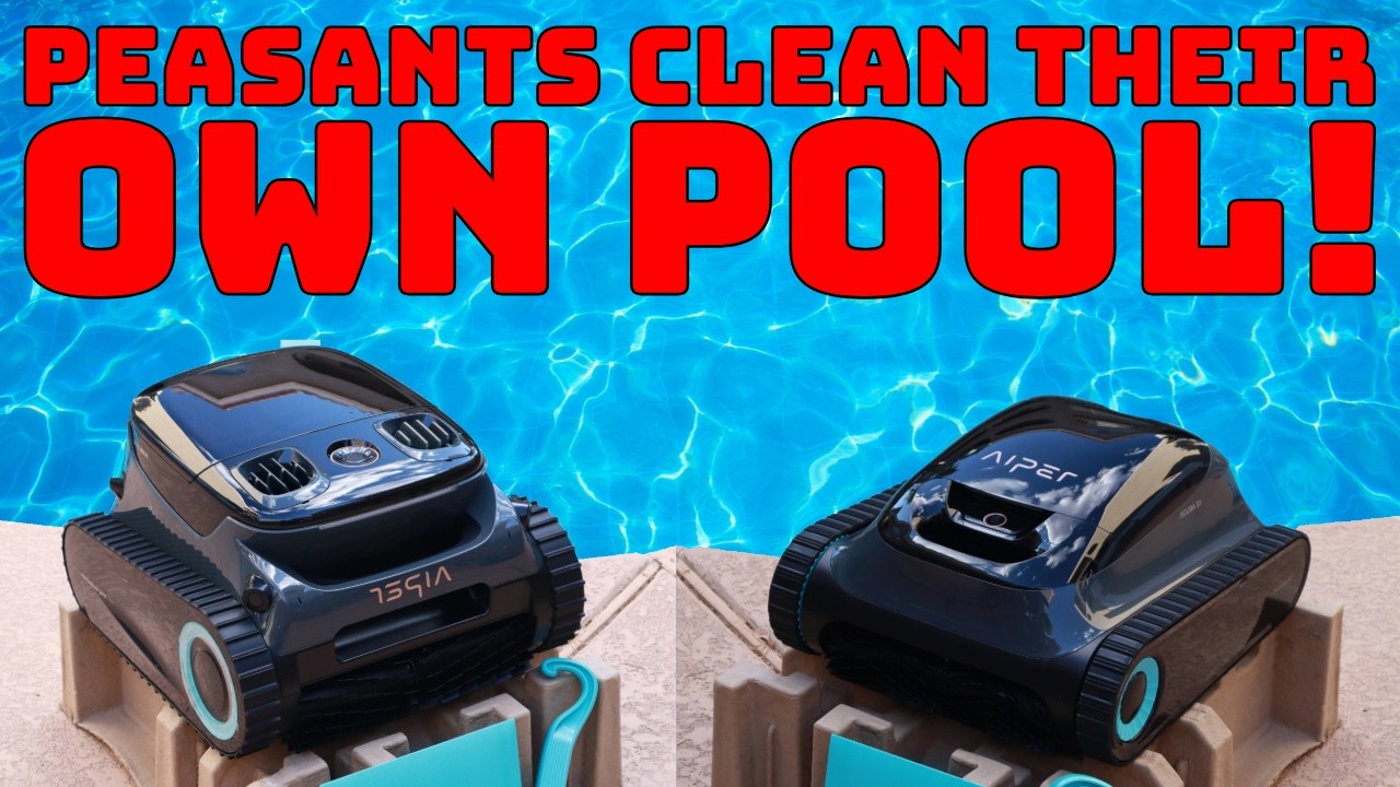 Battle of the Pool Bots - Aiper Scuba S1 vs S1 Pro