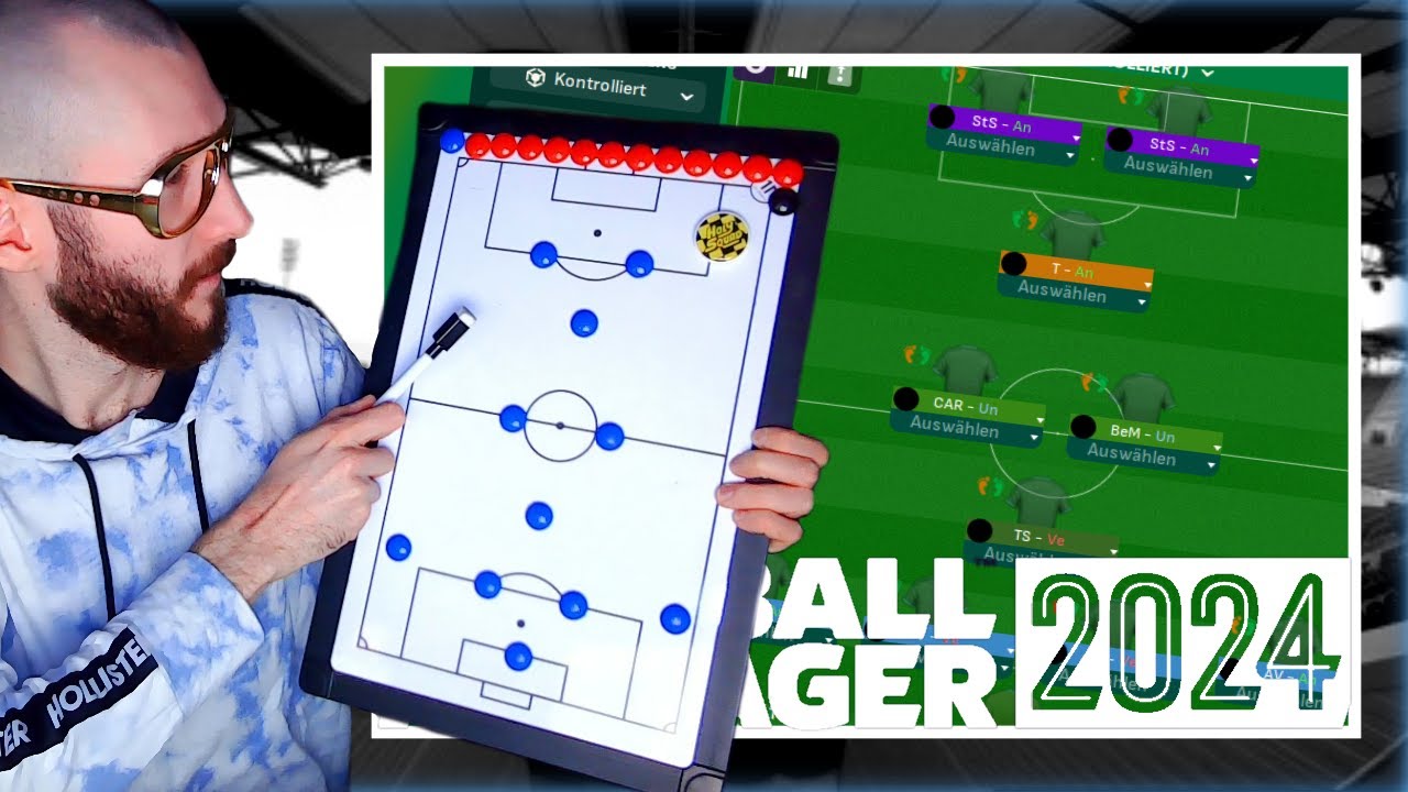 Mit dieser Taktik wurde ich Trainer des Jahres | FM24 Build a Nation