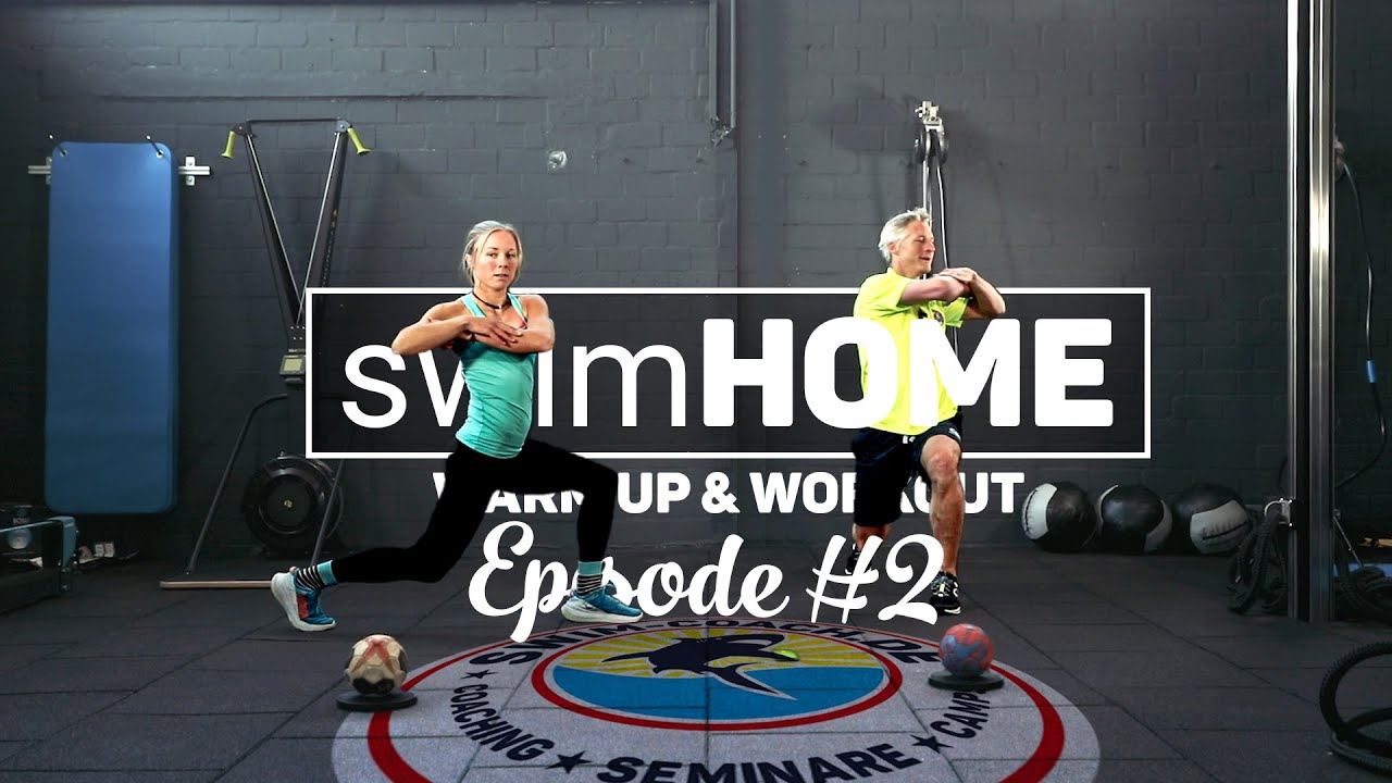 25 Minute Warm Up & Workout for Swimmers & Triathletes (swimHOME WORKOUT #2)