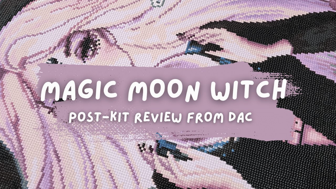 💎 Magic Moon Witch - Post Kit Review from Diamond Art Club