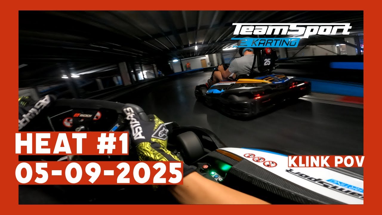 Déjà vu or Dementia? - TeamSport E-Karting Utrecht The Wall | Heat #1 (Klink POV) | 05-09-2025