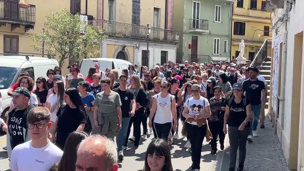 Guardavalle: Processione straordinaria di Sant'Agazio verso la marina dopo 59 anni (1 Maggio 2025)