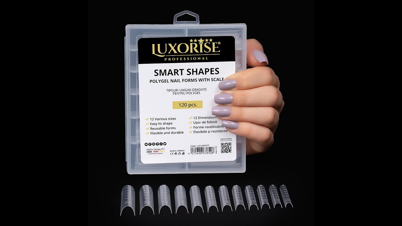 Tipsuri Smart Forms pentru Polygel si Gel - LUXORISE