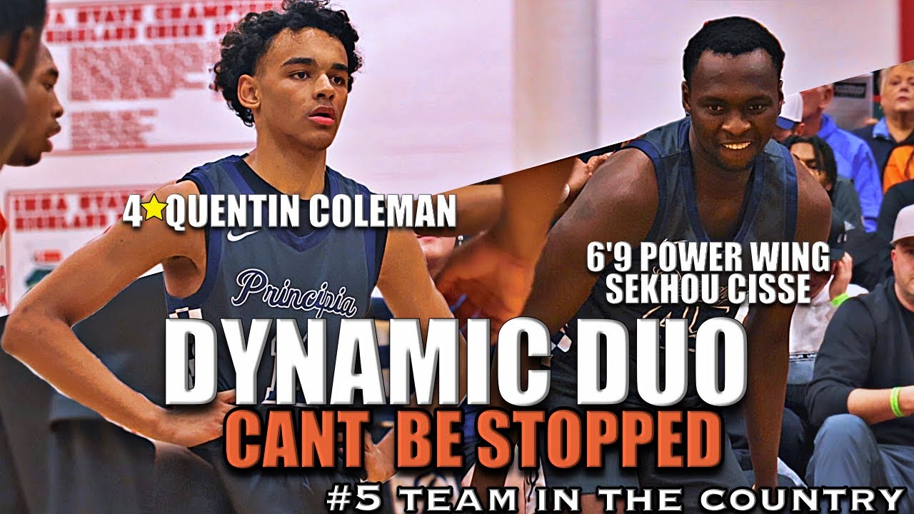 4🌟QUENTIN COLEMAN & SEKHOU CISSE COMBINES FOR 50 PTS!! VS ESTL HIGH 🔥HIGHLAND SHOOTOUT CLASSIC 🍿