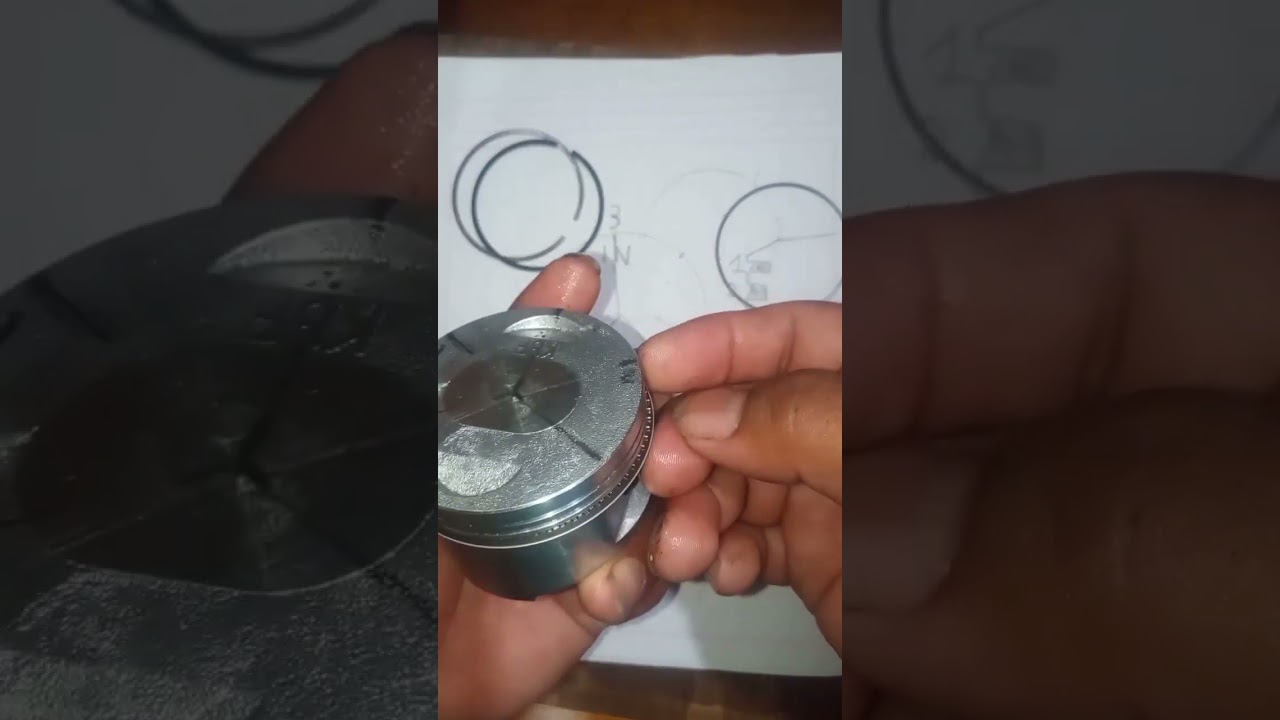 c&oacute;mo anillar un pist&oacute;n 150 de motoneta #moto