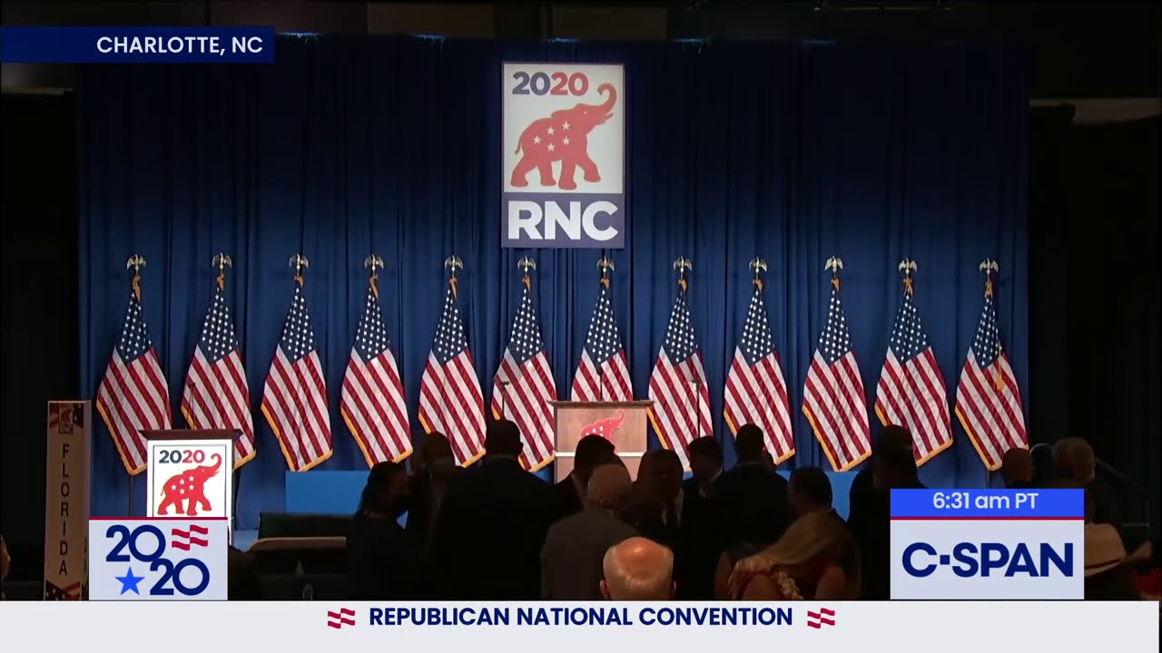 Republican National Convention - Nomination Vote in Charlotte, NC