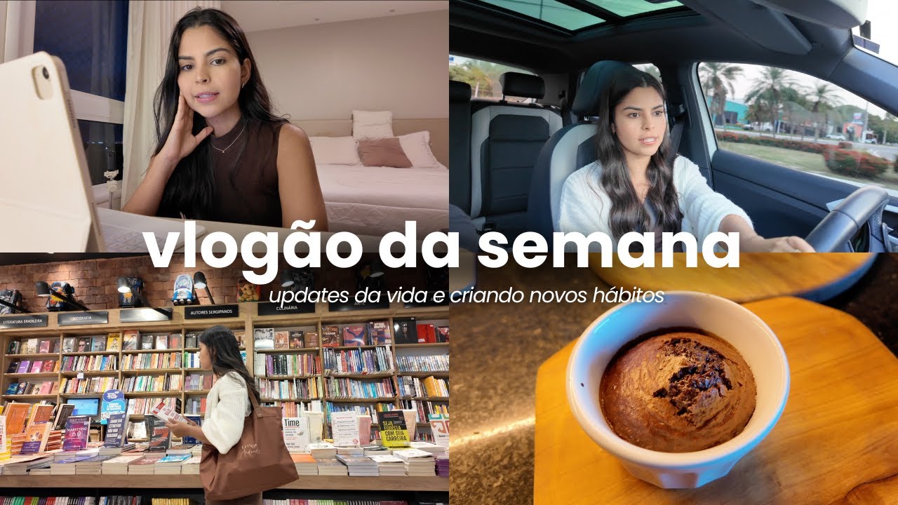precisei começar terapia, aceitar ajuda, trabalhando fora, criando novos hábitos e marido cozinhando