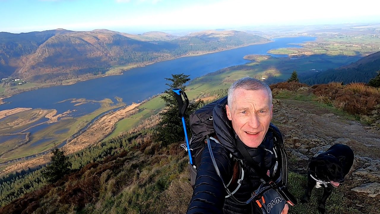 Dodd Summit via Dodd Wood 27 02 22 - The Lake District