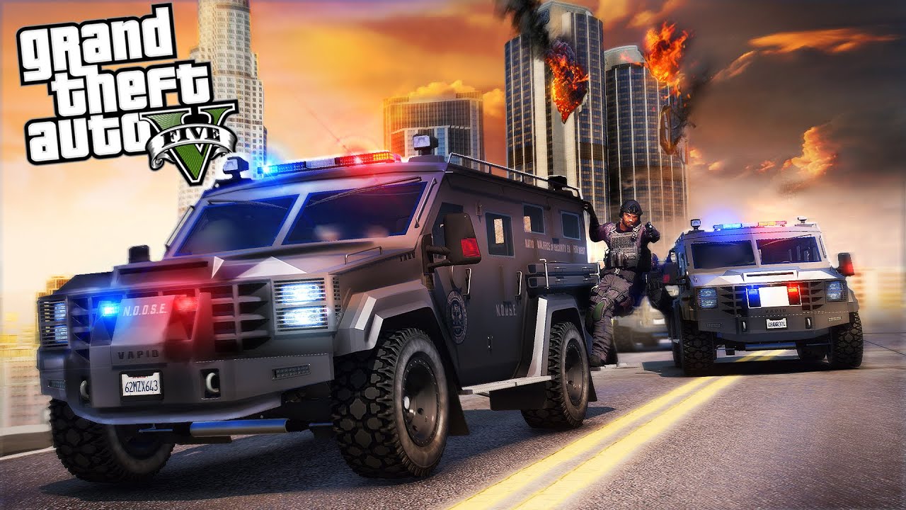 ROGUE SWAT TEAM in GTA 5 Online!