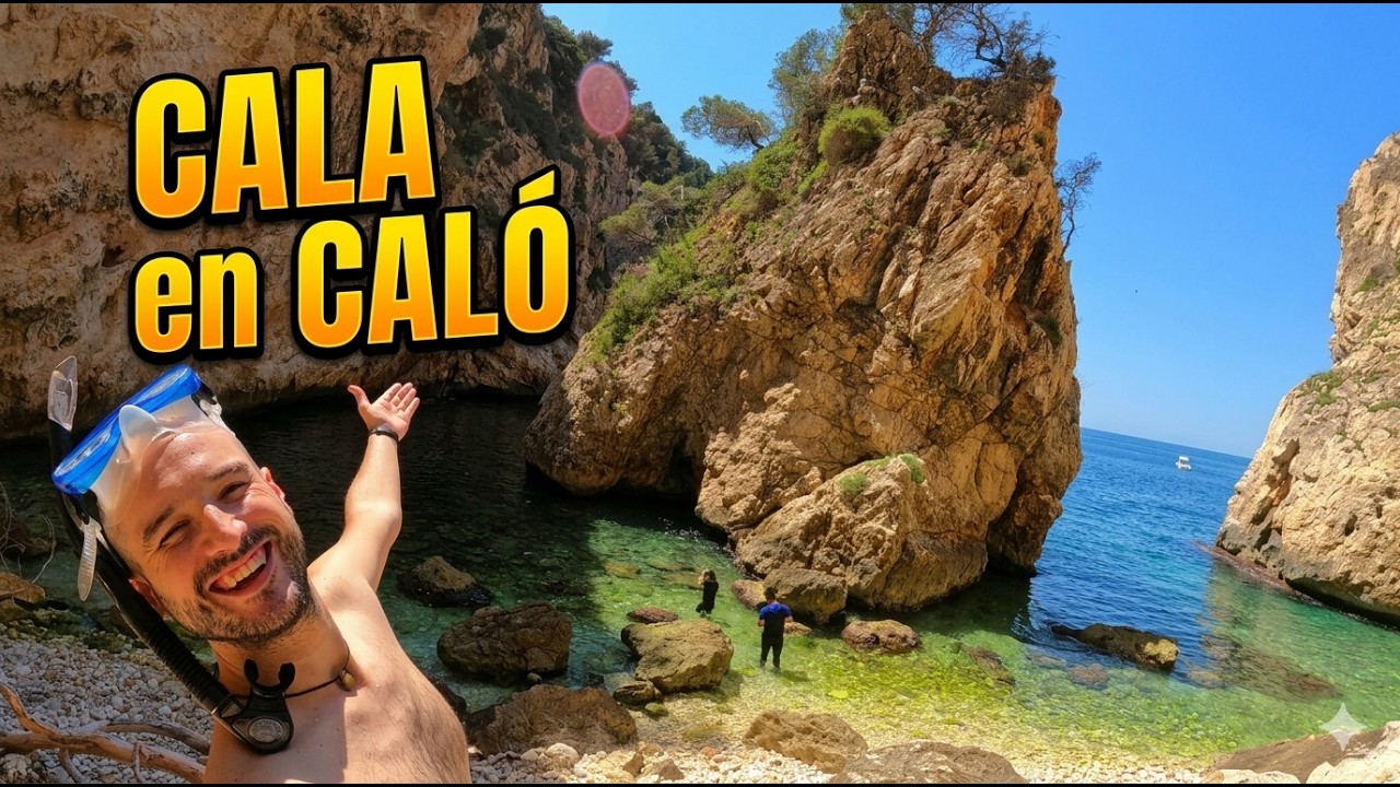 Cala EN CALÓ y Cova del LLOP MARÍ Jávea Alicante. VLOG