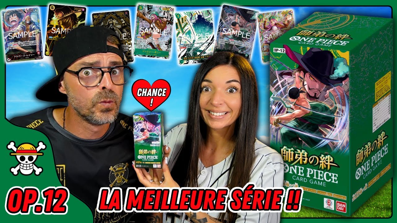 LA CHANCE NOUS REVIENT SUR OP12 !! LA SÉRIE BANGER OPTCG !!! 😍