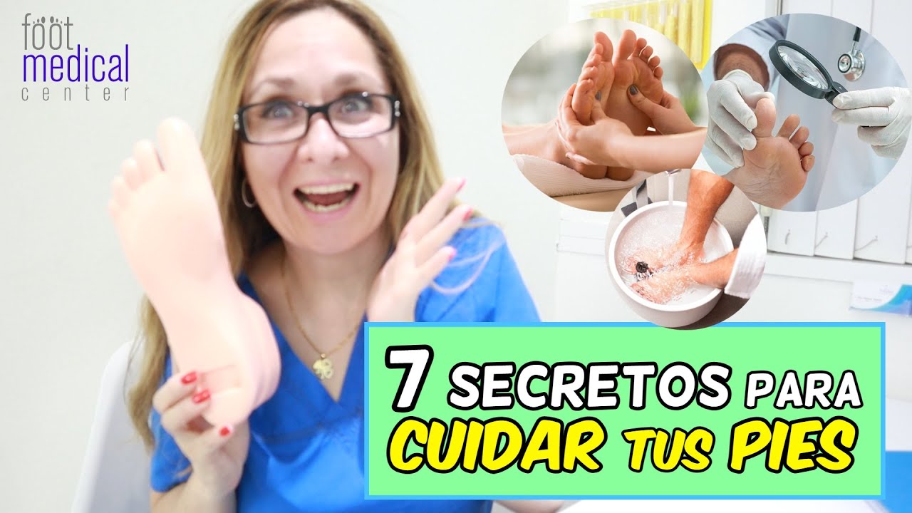 7 SECRETOS para CUIDAR tus PIES🦶🦶 /Dra. Melissa Tejeida