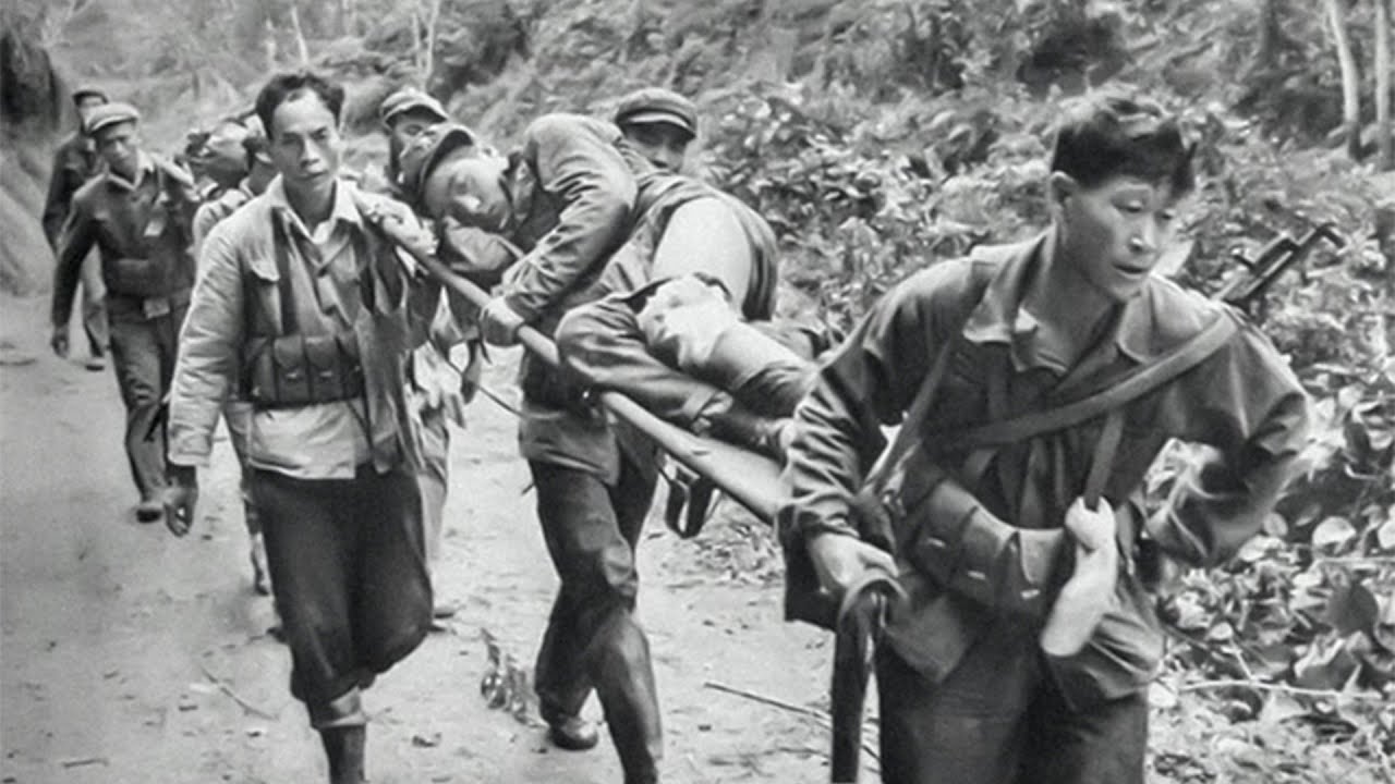 Embuscade de la Légion étrangère surprenant le Viêt Minh