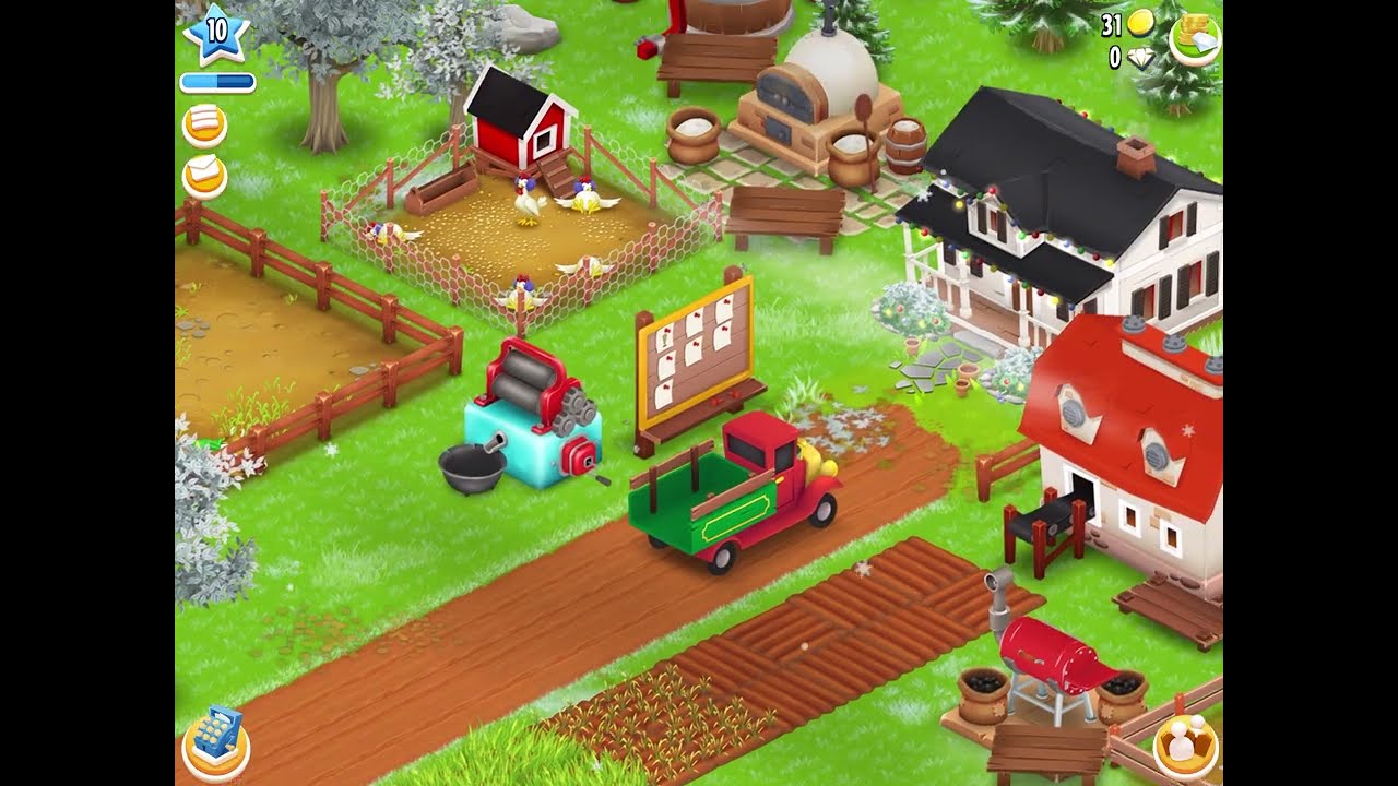 Eine Runde Hayday nach dem neuesten Update- Erstes Video im Jahr 2026