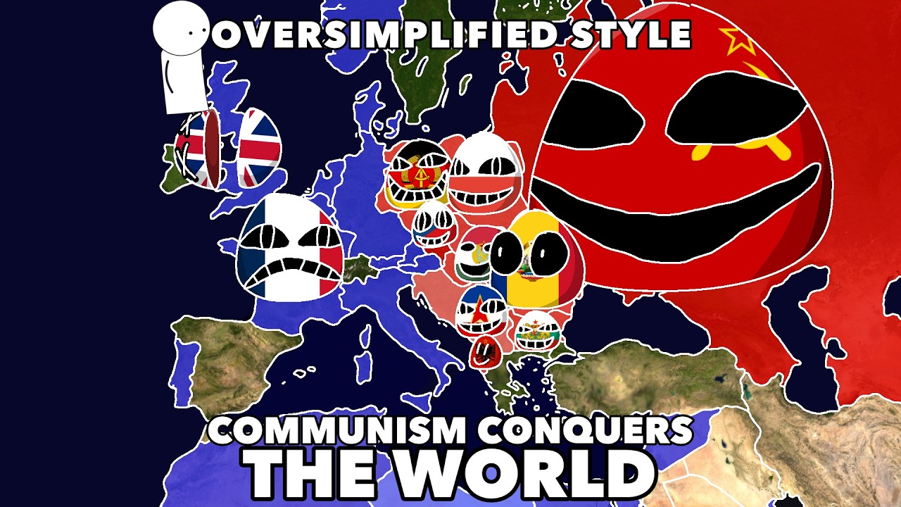 Red World | Oversimplified Style | Alternate Cold War