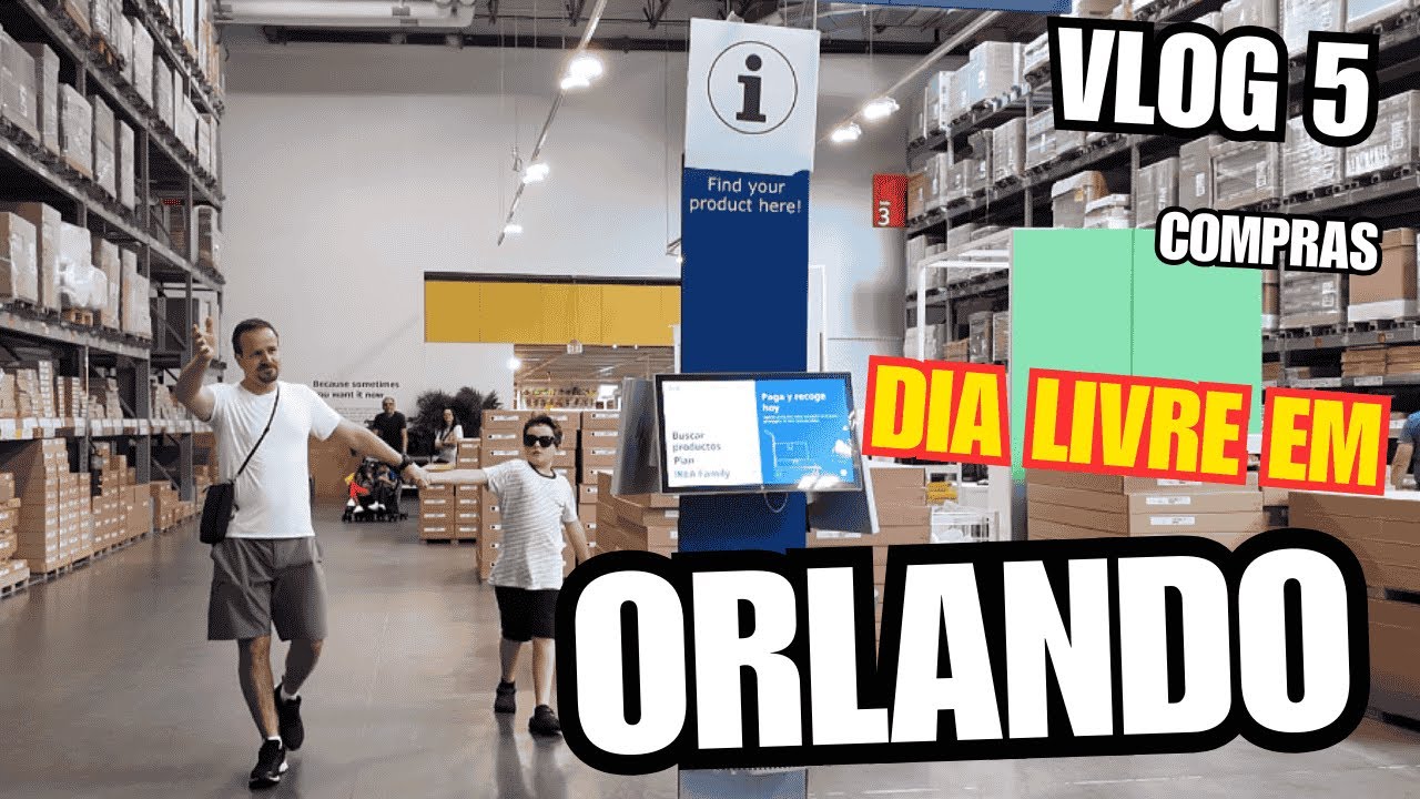 Um Dia Real em Orlando com Crianças: Compras, IKEA e Piscina | Vlog 5