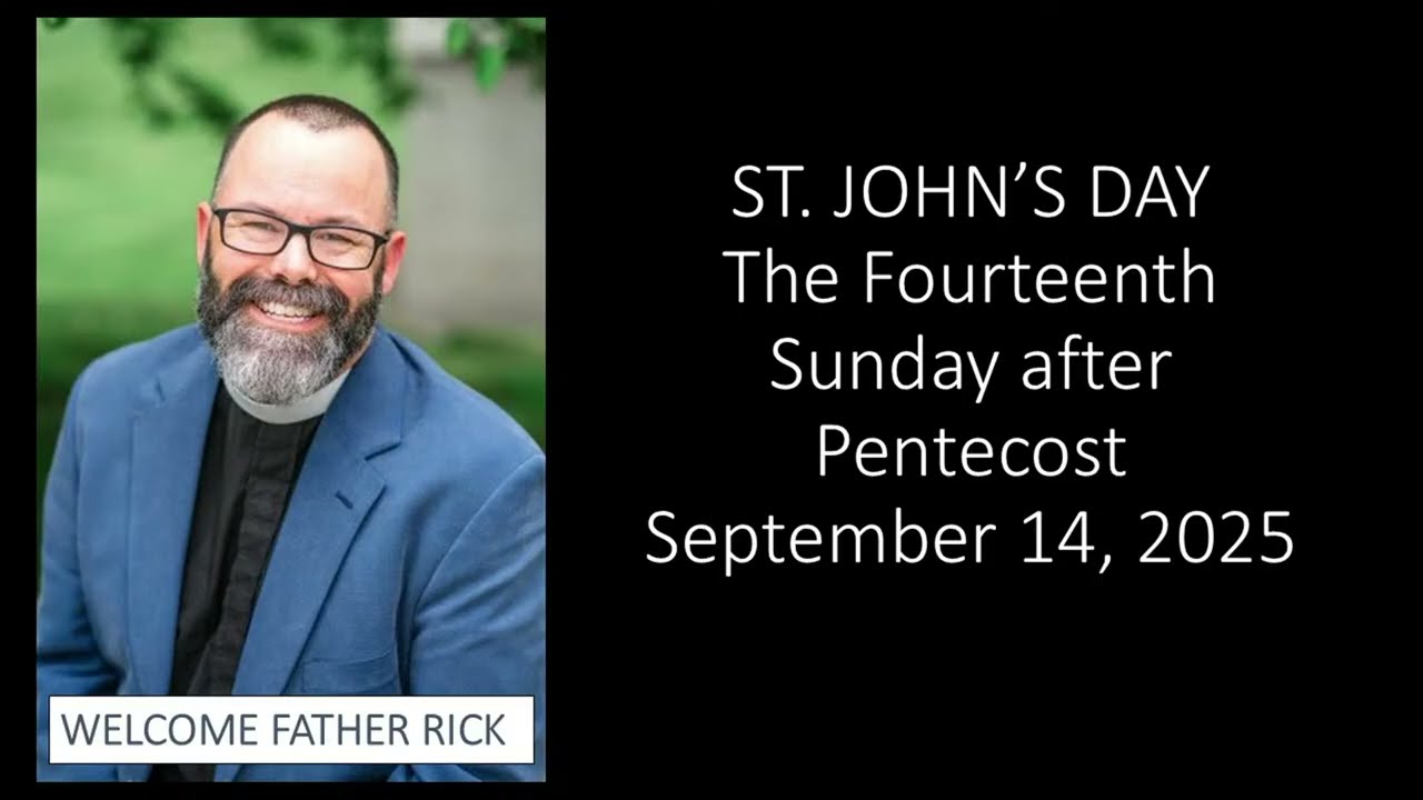 The FEAST of Saint John the Evangelist  | September 14, 2025