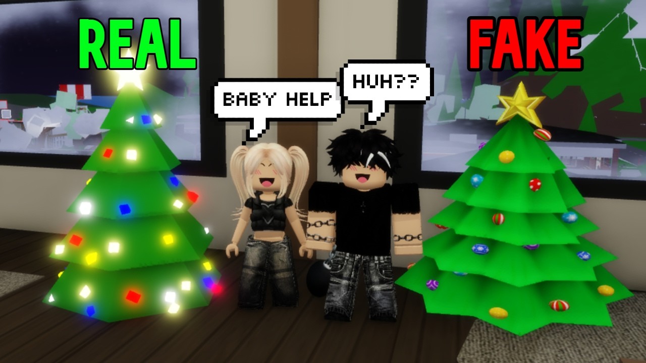 Trolling CREEPY ODERS While DISGUISED As A CHRISTMAS TREE... (Brookhaven)