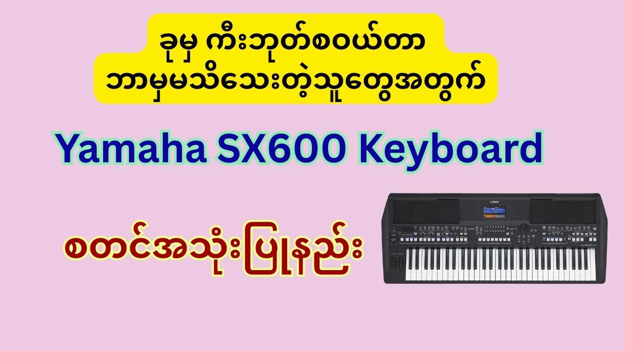 Yamaha SX600 Basic