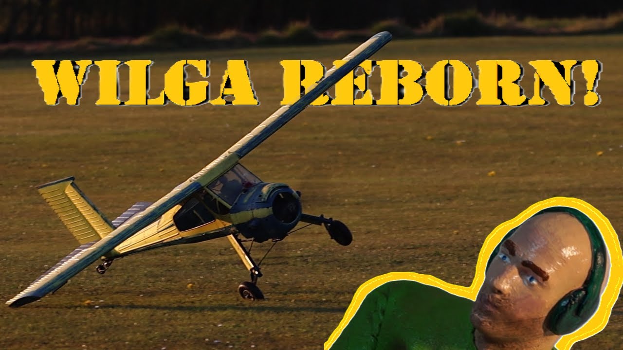 Rebuilding a crashed RC Wilga 104 'Post-Apocalyptic Style!' - Final Episode 4
