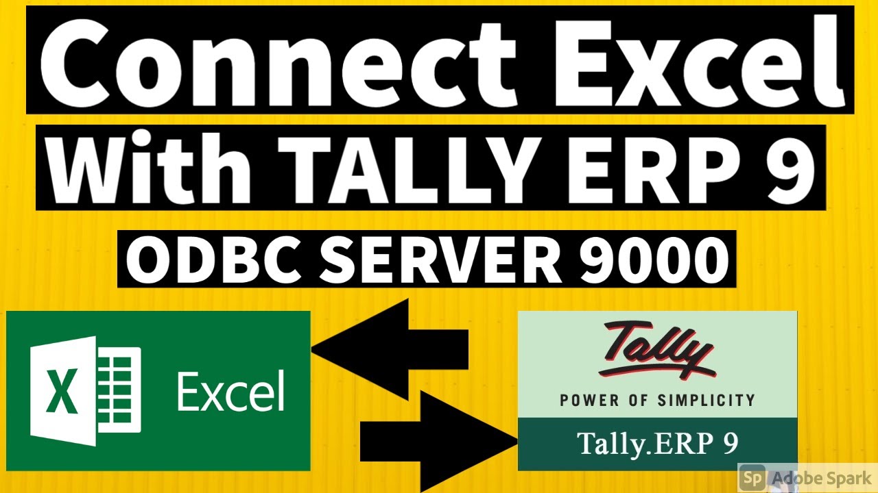 Connect Data From Tally to Excel Using ODBC SERVER 9000 | IN HINDI | ODBC in Tally for Excel link