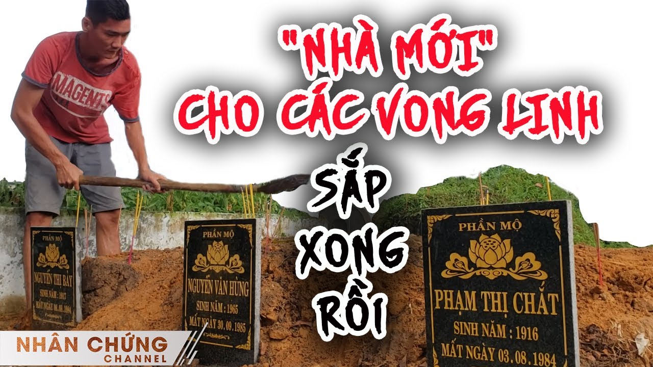Xây KHU MỘ VÔ DANH, VÔ THỪA NHẬN (Phần 14): Bất ngờ tìm được nửa tấm bia bị vỡ; ông Trời lại 