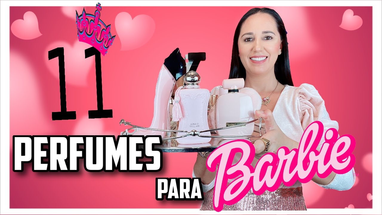 💕🌷11 PERFUMES PARA OLER BARBIE!