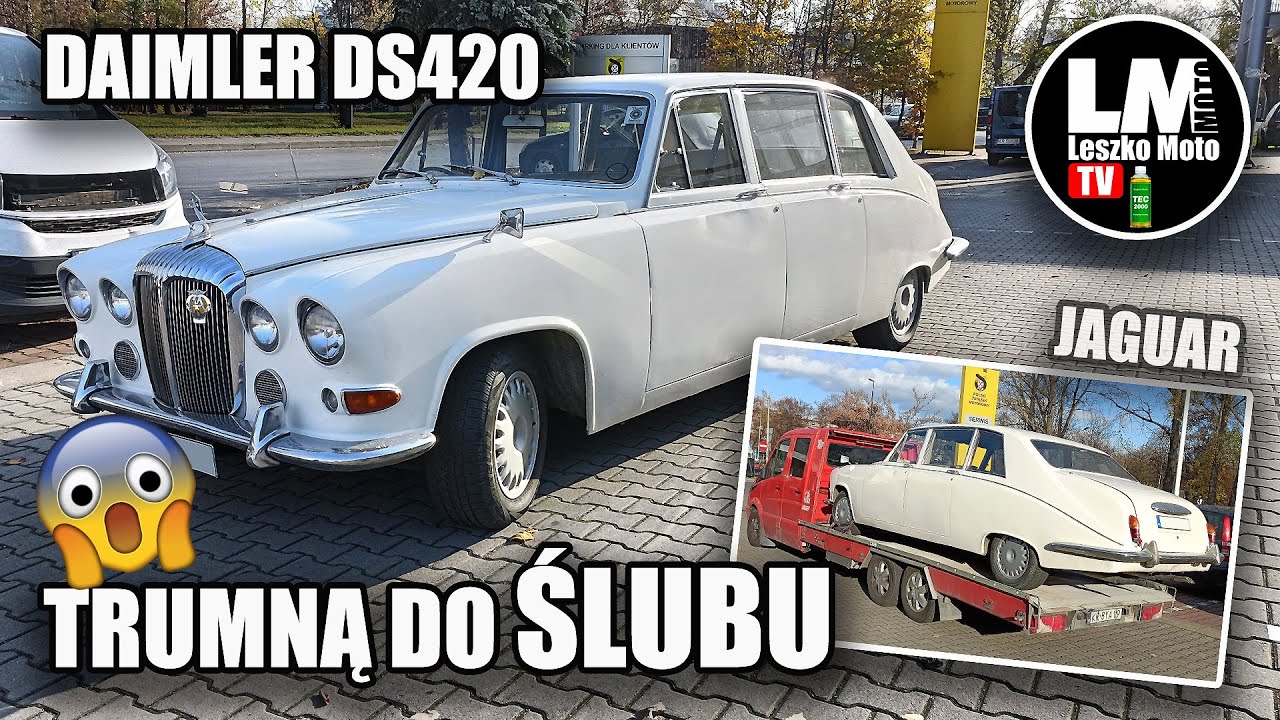 SUPER OKAZJA Z OTOMOTO ANGIELSKI JAGUAR DS420