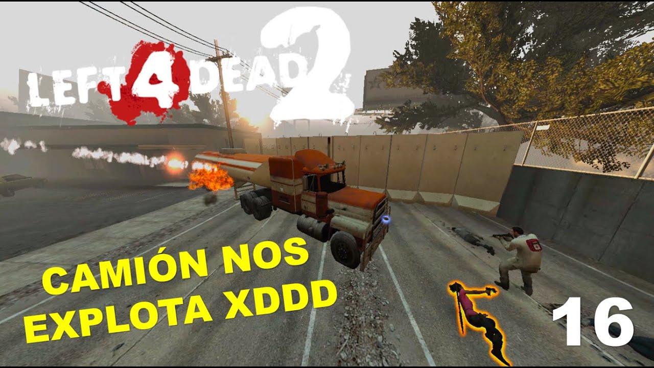 CAMIÓN NOS EXPLOTA EN TODA LA CARA | PAPUS VOIDS KBROS INSANOS EN LEFT 4 DEAD 2 #16