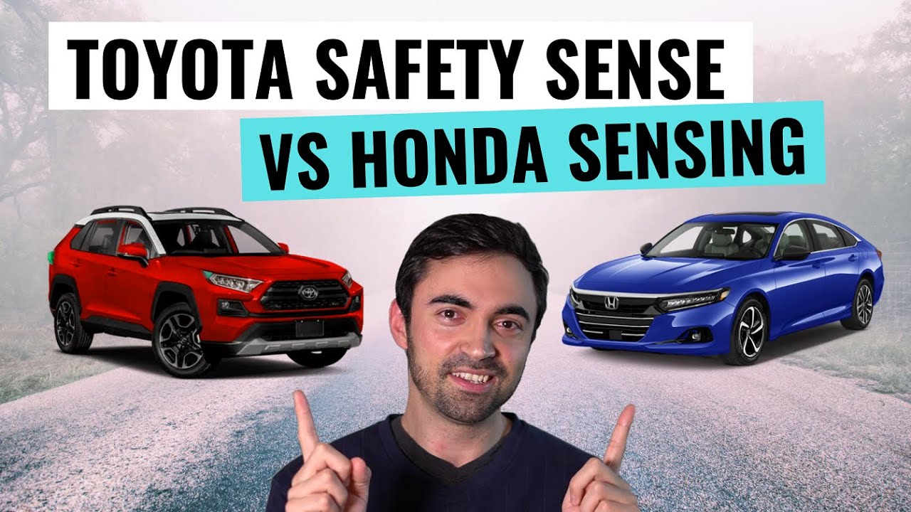 Toyota Safety Sense против Honda Sensing | Какие функции безопасности лучше?