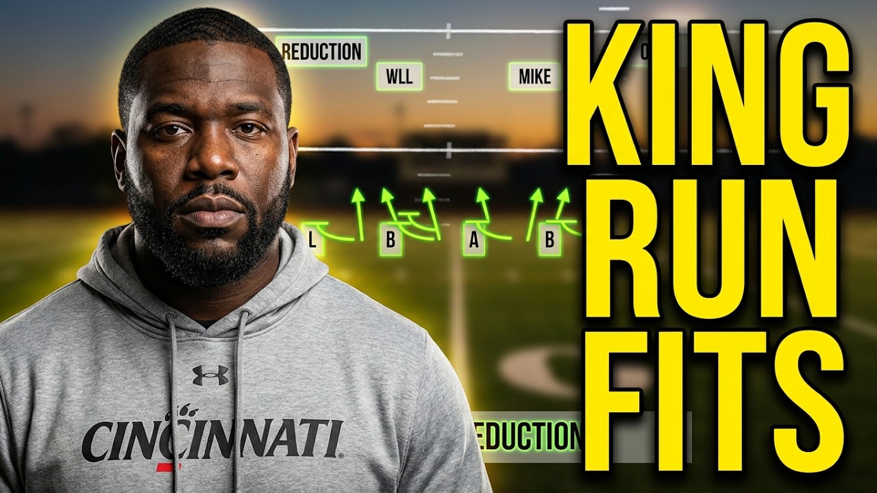 Тренер ILB Цинциннати Корт Брасвелл — King Run Fits (3-4 Slant/Angle)