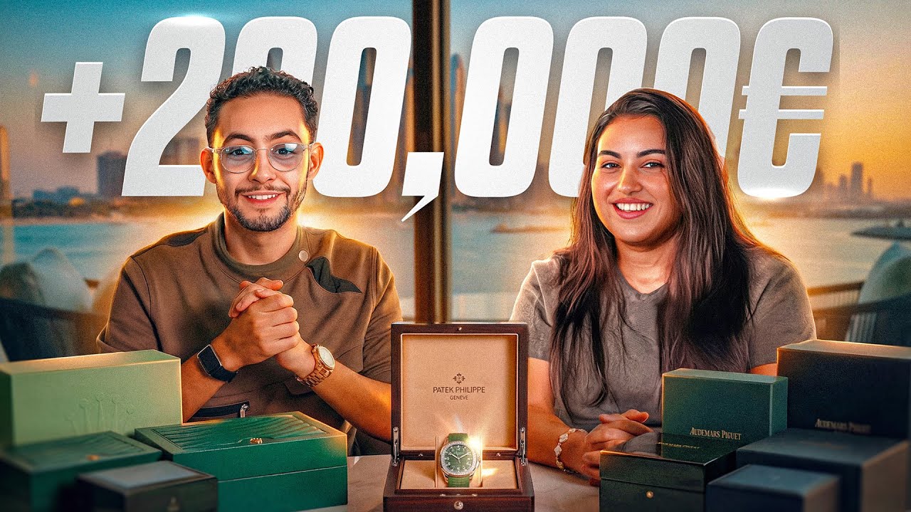 La collection de montres à 200.000€ d'une Multi-Millionnaire