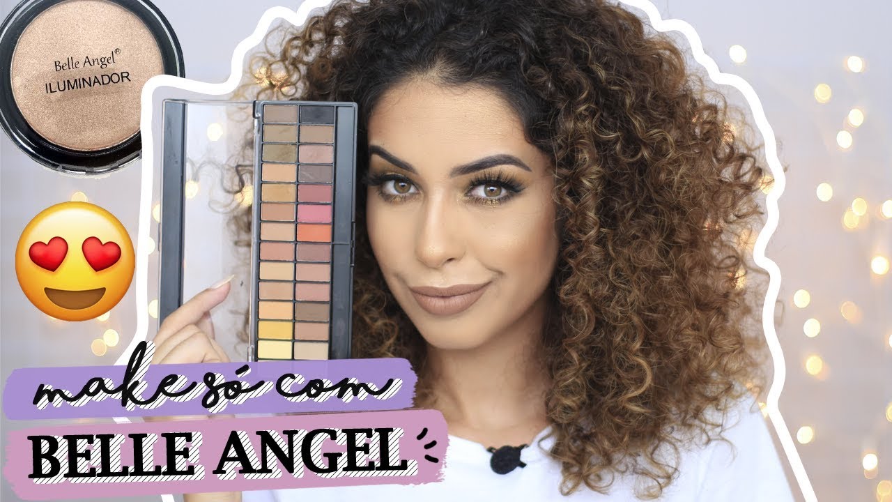 MAKE BARATINHA SÓ COM BELLE ANGEL | JUJUBATODODIA10