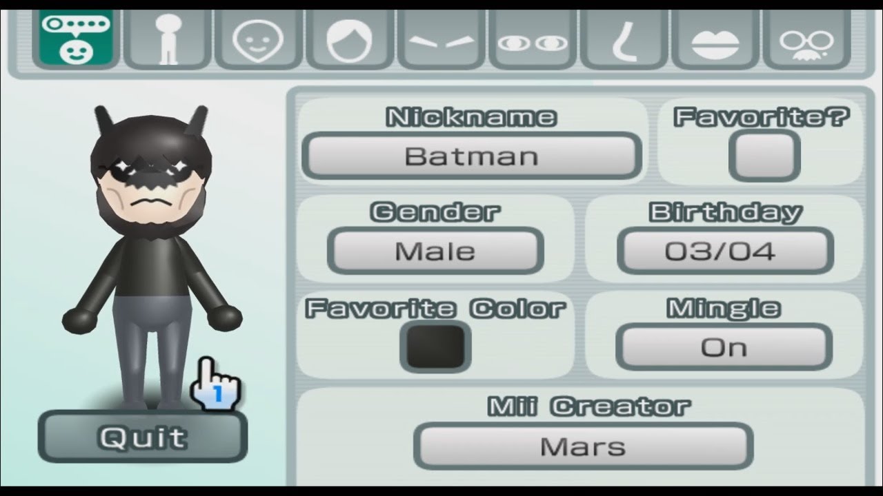 Batman - DC - Mii 447