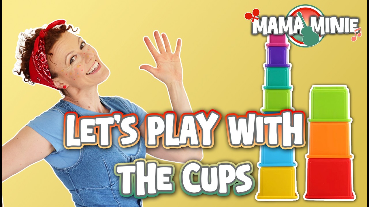 Let's play with the cups | With Mama Minie
