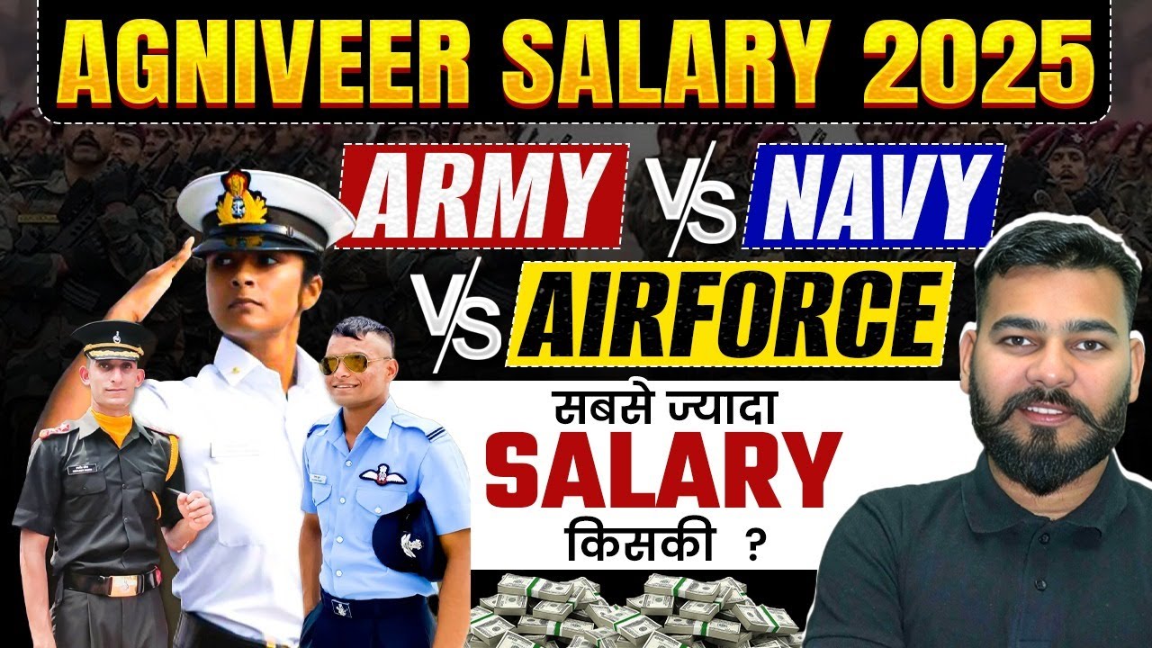 Agniveer Salary 2025💰 | Army vs Navy vs Airforce | किसकी Salary सबसे ज्यादा 🤔