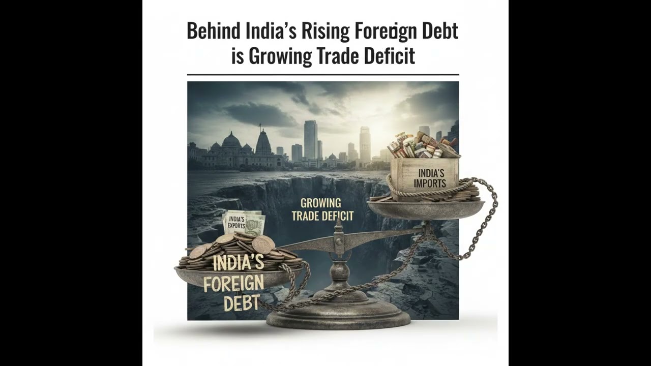 Behind India&rsquo;s Rising Foreign Debt is Growing Trade Deficit