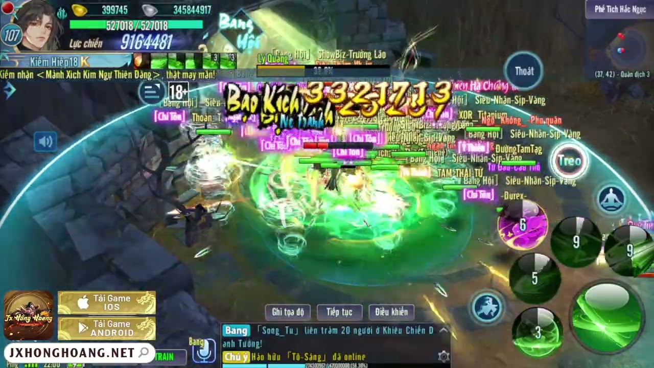 Danh Tướng S1234 - Ngày Mai Lúc 18:00 OPEN S1 JxHongHoang.Net - Lập Bang - Đua TOP Nhé ACE