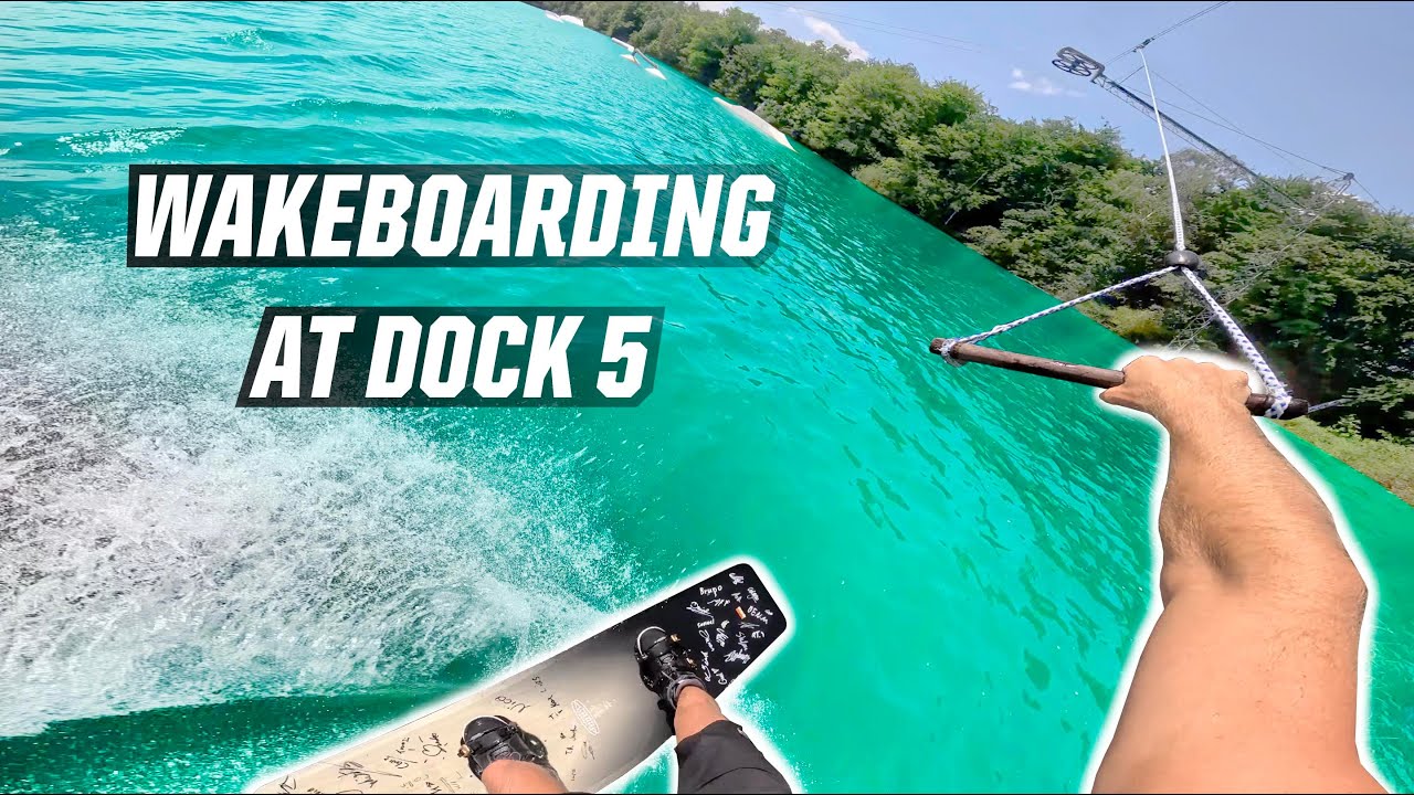 WAKEBOARDING AT DOCK 5 WAKE PARK - GERMANY