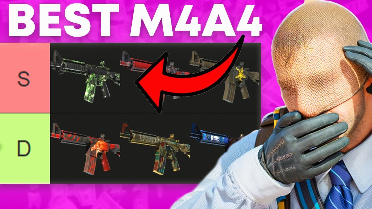 94% of people Agree - CS2 M4A4 Tier List!