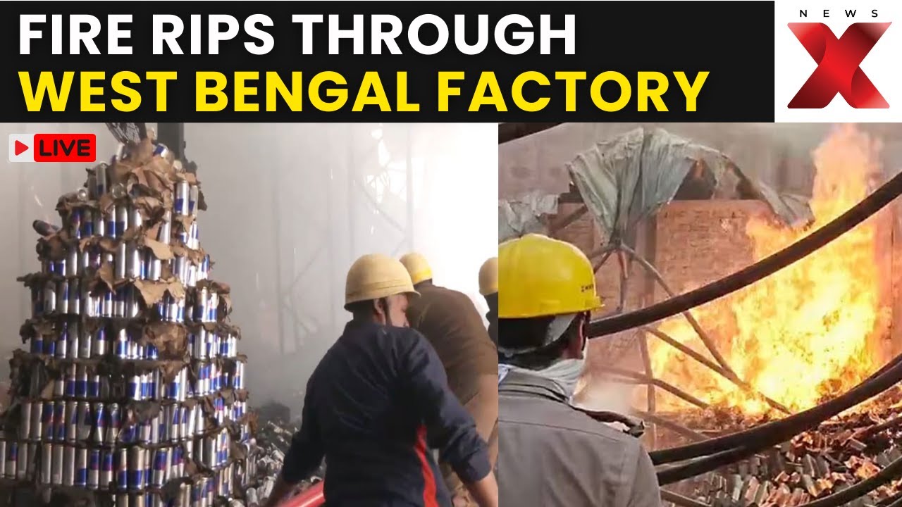 West Bengal Fire LIVE: Fire Breaks Out In Anandapur Factory — Watch The Shocking Footage