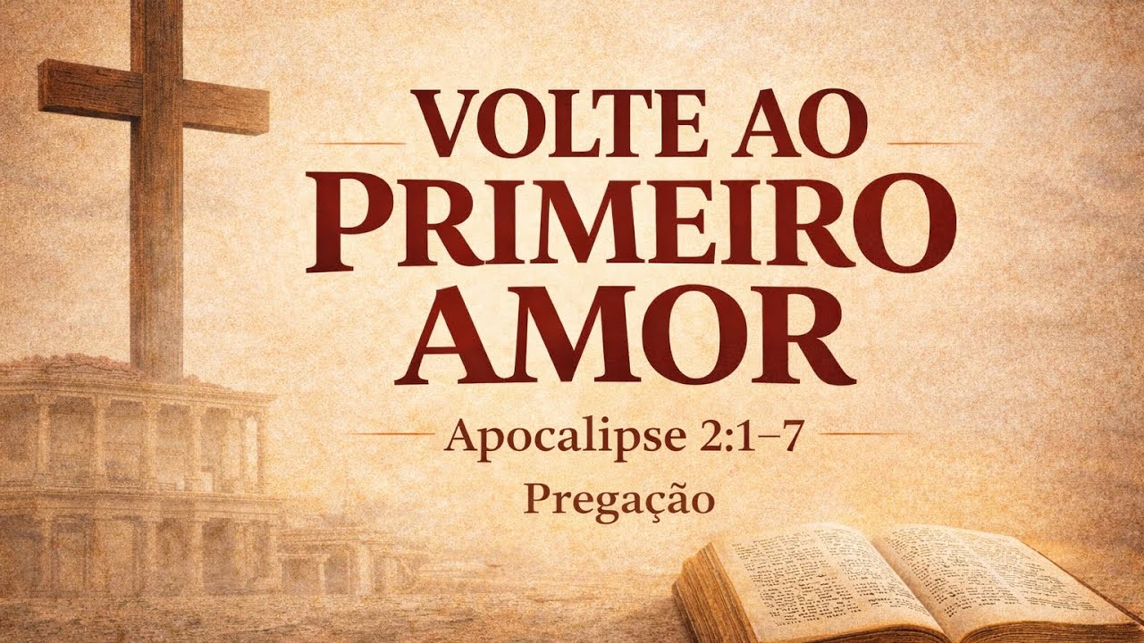 📖  Apocalipse 2:1–7 | Volte ao Primeiro Amor.